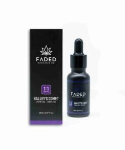 Faded Cannabis Co. Halley’s Comet Tincture 1:1 CBD/THC